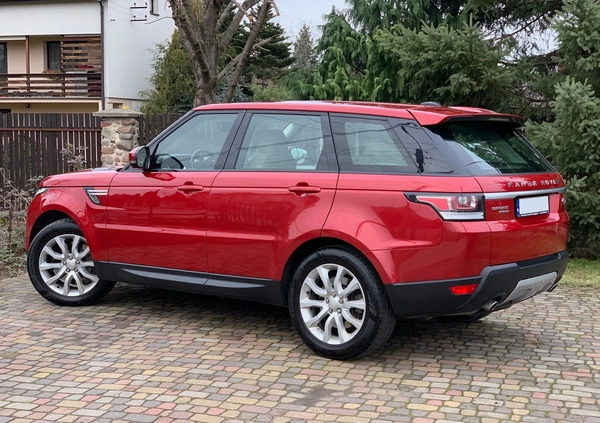 Land Rover Range Rover Sport cena 105500 przebieg: 189100, rok produkcji 2014 z Warszawa małe 172
